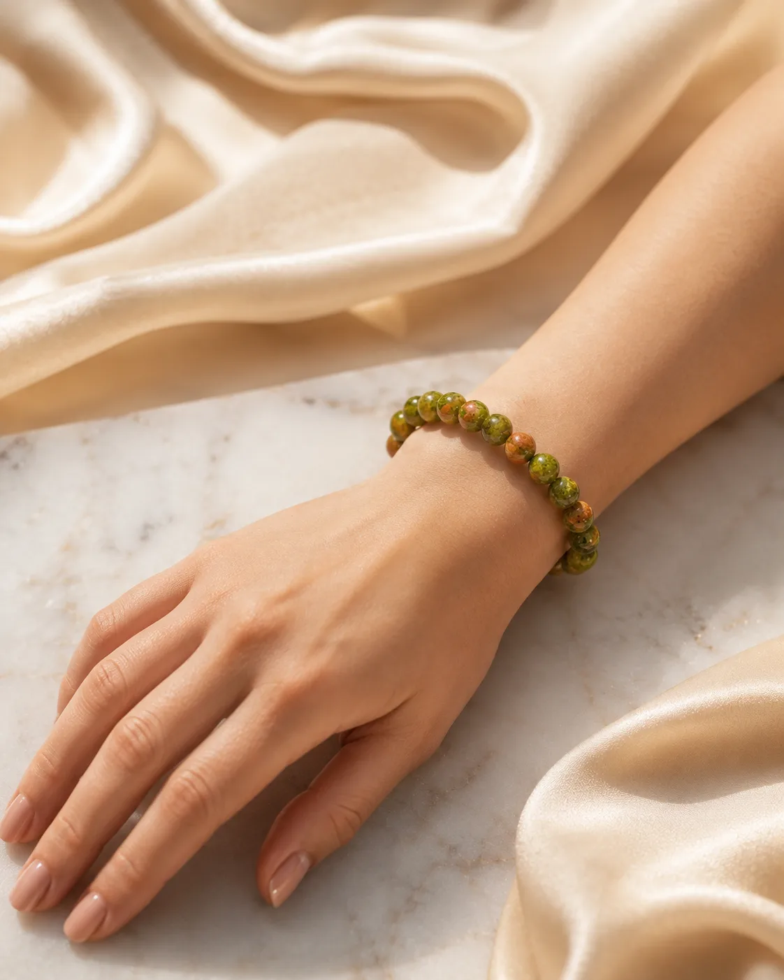 Unakite Bracelet - View 2